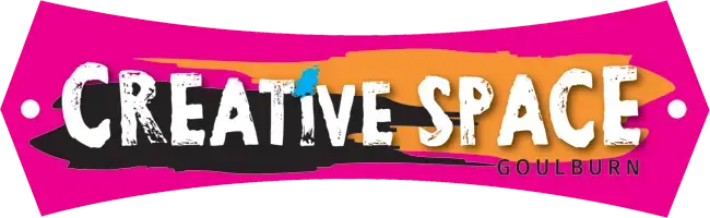 Colorful logo for Creative Space