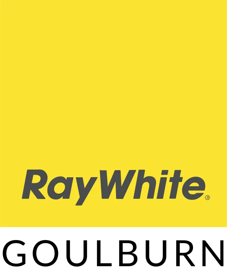 Yellow background with Ray White logo