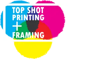 Colorful logo for printing services