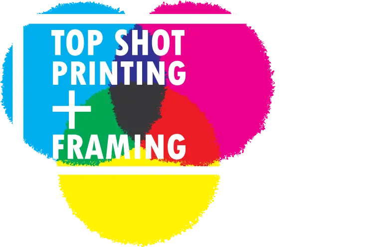 Colorful logo for printing services