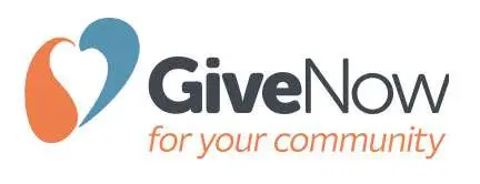 Logo promoting community giving platform